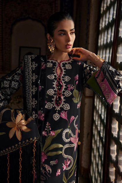 ELAF LAWN UNSTICH EMB 3PC AZUREH (EL25-04 A)