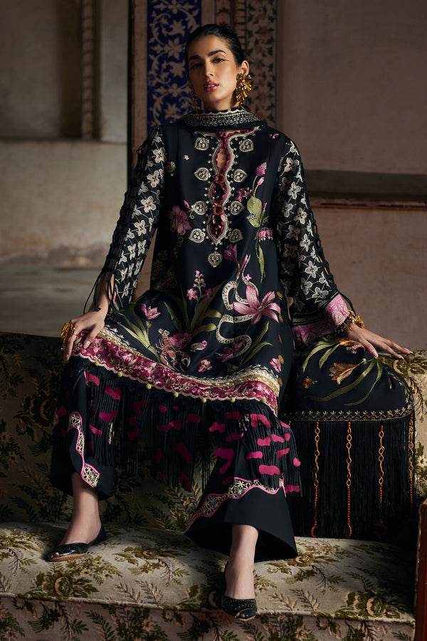 ELAF LAWN UNSTICH EMB 3PC AZUREH (EL25-04 A)
