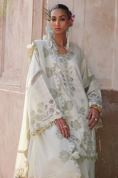 ELAN LAWN LUXURY UNSTITCHED EMB CELESTINA-A 3PC