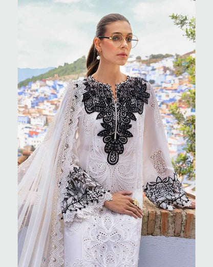 MARIA.B LAWN UNSTITCHED EMB 3PC