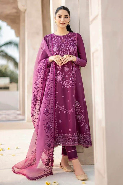 CROSS STITCH LAWN LUXURY UNSTICH EMB 3PC