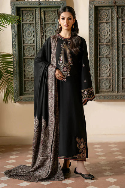 IZEL DHANAK PREMIUM UNSTITCHED EMB 3PC