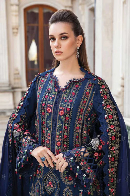 MARIA.B DHANAK PREMIUM UNSTITCHED EMB 3PC