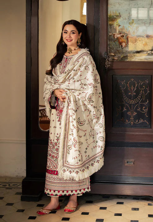 ASIM JOFA DHANAK UNSTITCHED EMB 3PC
