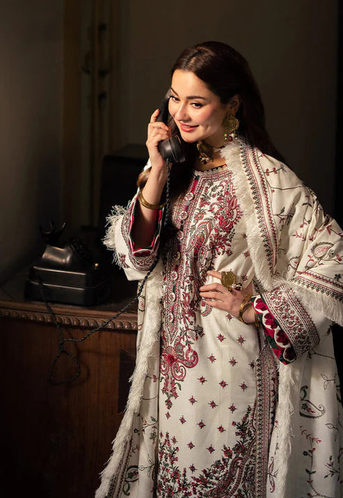 ASIM JOFA DHANAK UNSTITCHED EMB 3PC