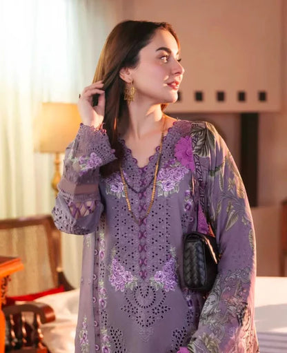 ZARA SHAHJAHAN DHANAK UNSTITCHED EMB 3PC