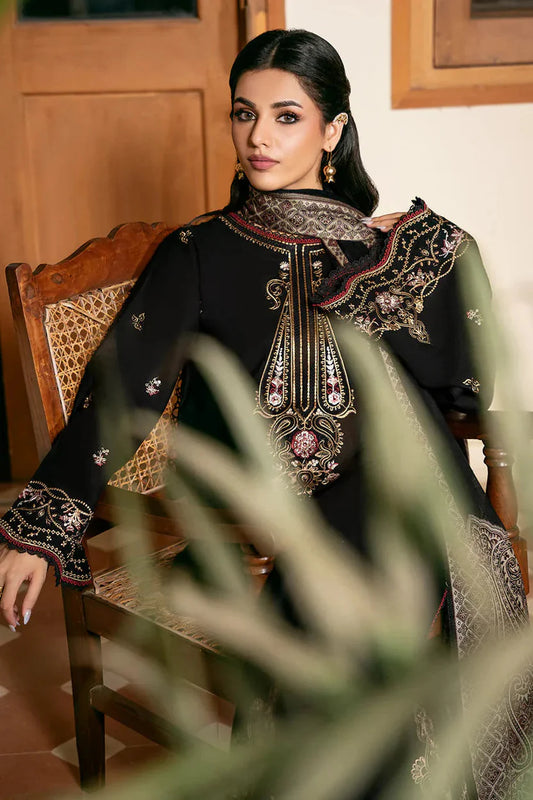IZEL DHANAK PREMIUM UNSTITCHED EMB 3PC