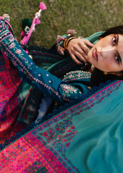 HUSSAIN REHAR DHANAK UNSTITCHED EMB 3PC
