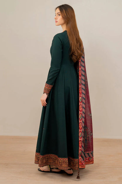 JAZMIN DHANAK PREMIUM UNSTITCHED EMB 3PC