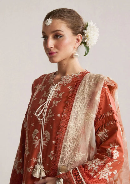 HUSSAIN REHAR DHANAK UNSTITCHED EMB 3PC