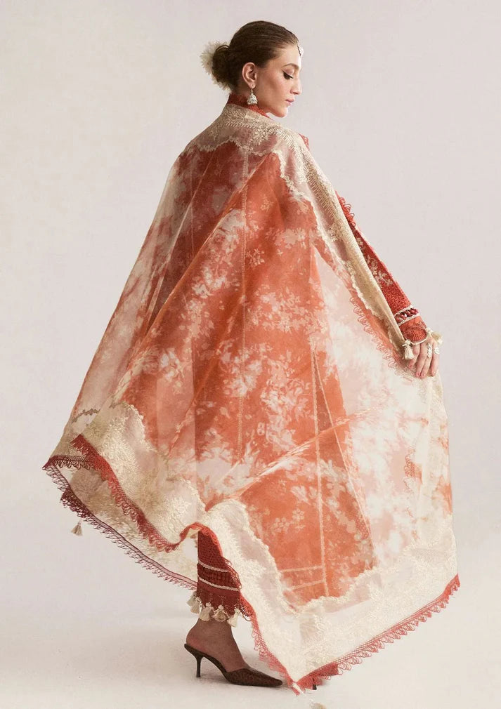 HUSSAIN REHAR DHANAK UNSTITCHED EMB 3PC